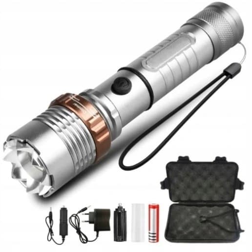 ERITTÄIN TEHOKAS CREE XHP70 LED Tactical Taskulamppu 1km