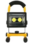 Miniatyrbillede 2 af 7: BÆRBAR Trådløs VÆRKSTEDSLAMPE 50W KRAFTIG LANG LYS LED