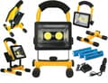 Miniatyrbillede 1 af 7: BÆRBAR Trådløs VÆRKSTEDSLAMPE 50W KRAFTIG LANG LYS LED