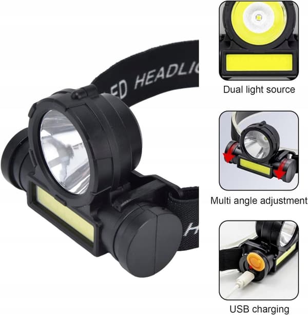 otsalamppu LED otsalamppu USB otsalamppu FISHING TOURIST
