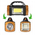 Miniatyrbillede 5 af 9: STYRKT BATTERI Lommelygte SØGELAMPE MULTIFUNKTIONEL 25W SOLAR TOURIST