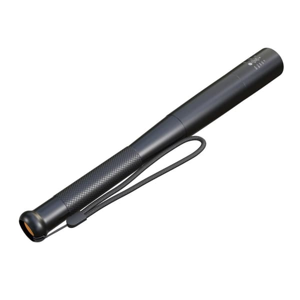LED-lommelykt i aluminium, 10W, 300 lm, 29 cm, batteridrevet