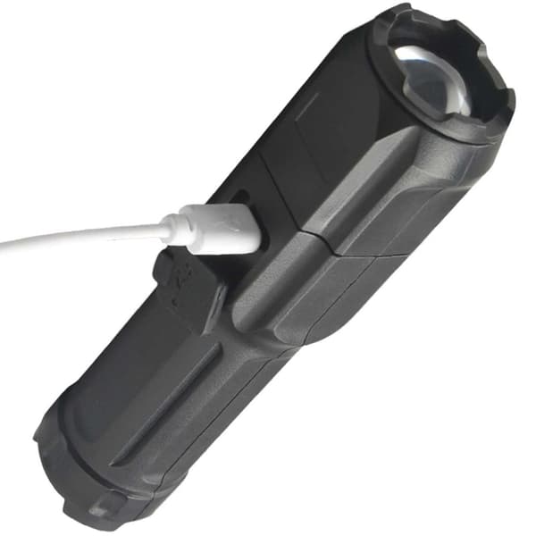 Kolmen pakkauksen ladattava LED-taskulamppu Zoom XPE