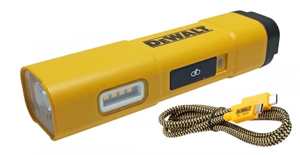 DeWALT DCL183 USB-C LED-lamppu 1200 LM IP54