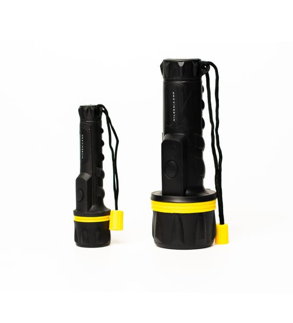 LED-lommelygte 150G sort