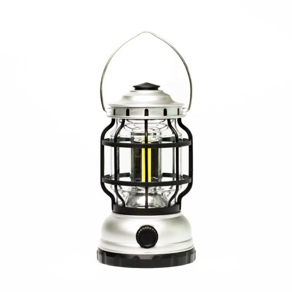 Camp C 140 hopeinen kirkas LED-lamppu