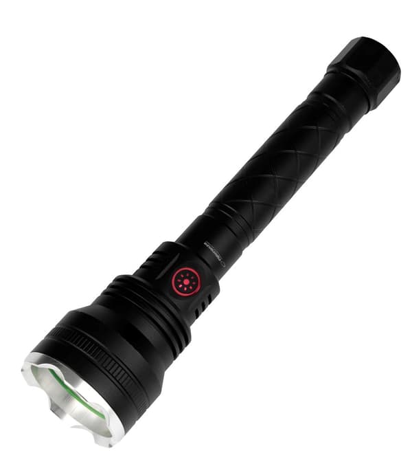 Esperanza EOT068 lommelygte sort, genopladelig LED-lommelygte