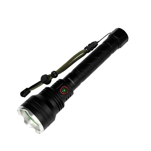 Esperanza EOT068 lommelygte sort, genopladelig LED-lommelygte