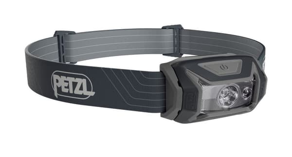 Petzl TIKKA Grå ficklampa med huvudband Grå