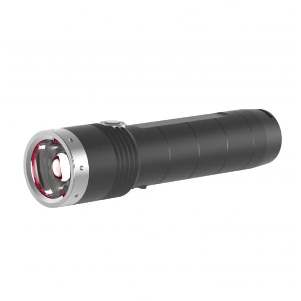 Ledlenser MT10 musta, hopeinen LED-taskulamppu