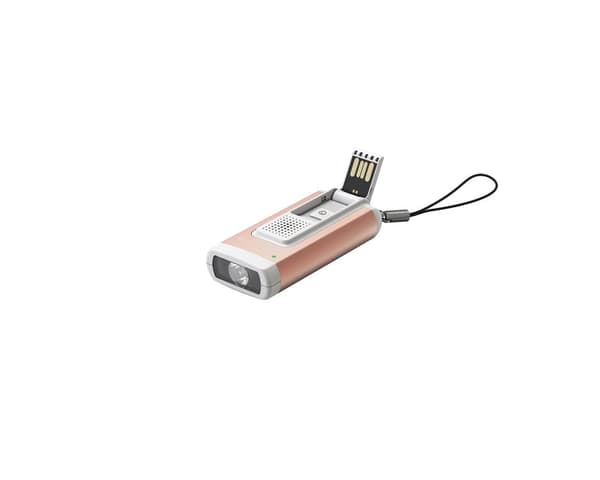 Ficklampa Ledlenser K6R Säkerhet guld Rose Gold