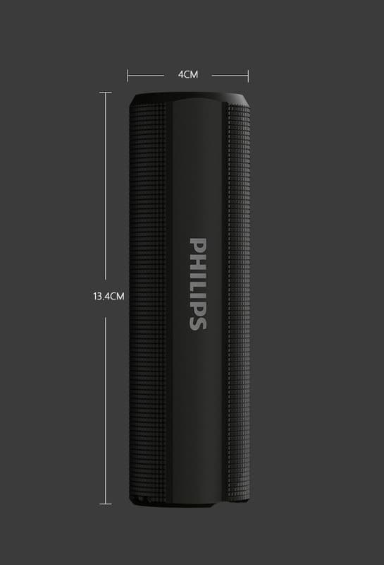 Philips kraftfuld genopladelig lommelygte