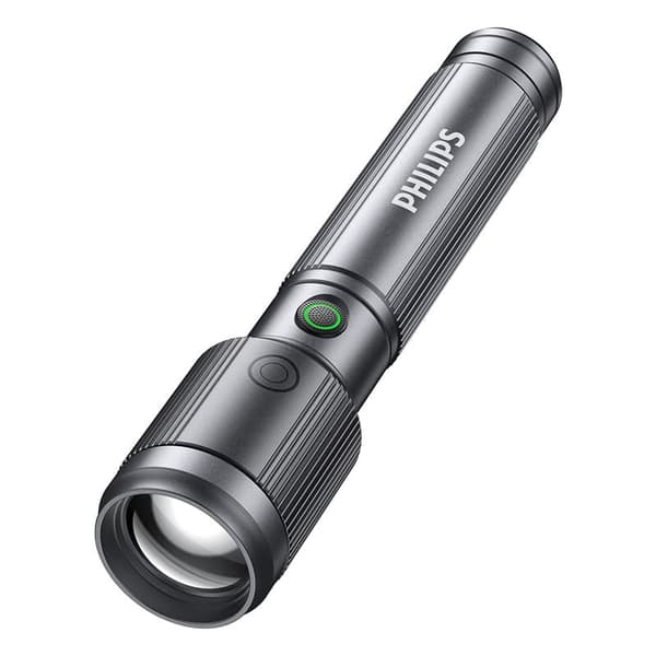 Philips SFL2141 kirkkaan valon taskulamppu, erittäin kirkas zoom, ladattava pitkän matkan ulkokuvaukseen, kotitalous