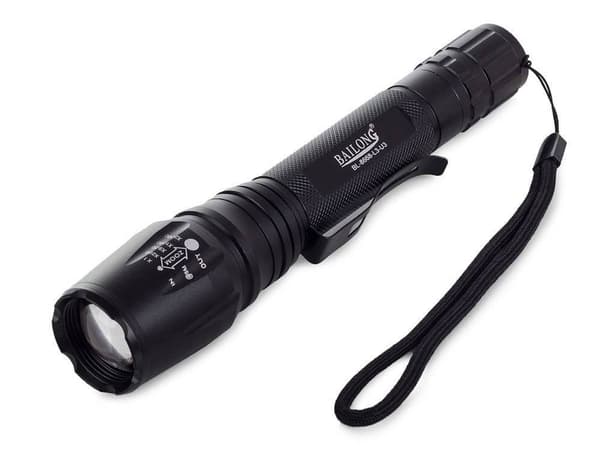 Bailong taktinen taskulamppu CREE XM-L T6 LED -valolla, malli 8668