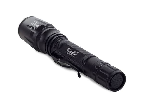 Bailong taktinen taskulamppu CREE XM-L T6 LED -valolla, malli 8668