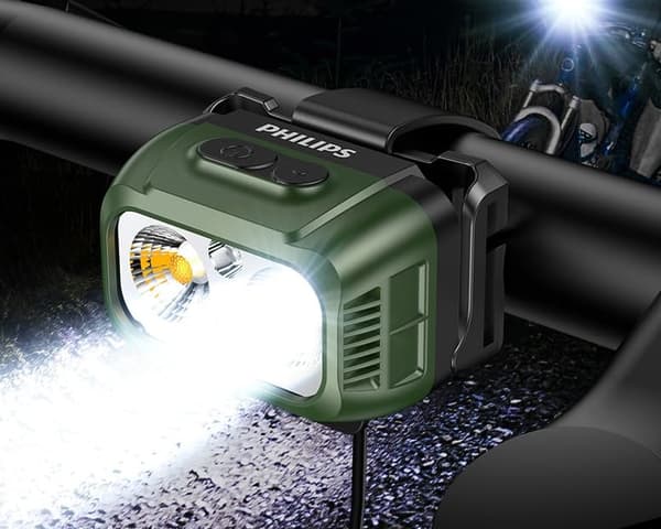 Philips SFL1341RHG Cykellygte Forlygte Nat Cykling Mountain Road Cykel Lys Udendørs Lys Lommelygte