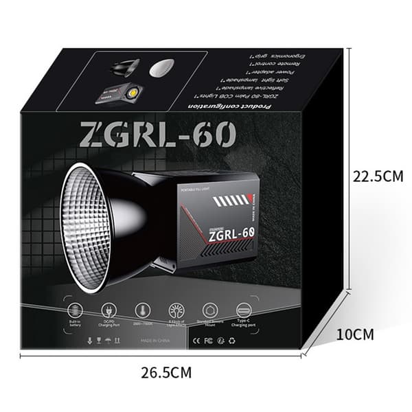 Videovalo LED High Power Fill Light -valokuvausvideokuvauslavavalo