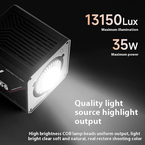 Videovalo LED High Power Fill Light -valokuvausvideokuvauslavavalo