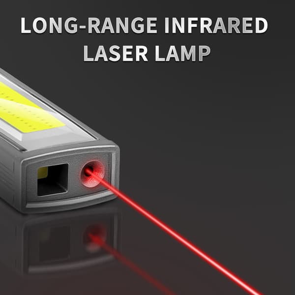 multifunktionel lommelygte laser pointer magnetisk model lommelygte