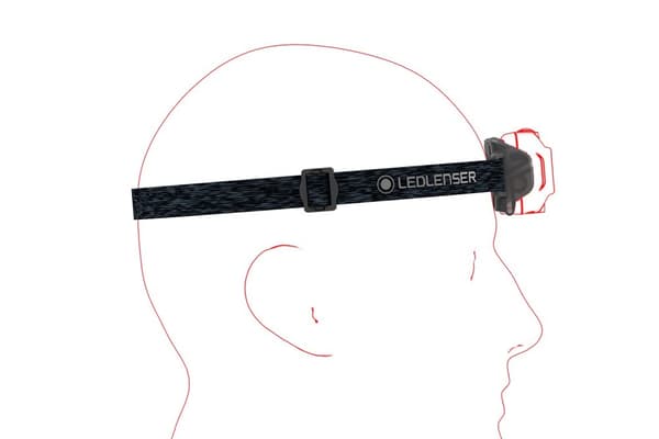 LED-pandelampe Ledlenser HF4R Core Black