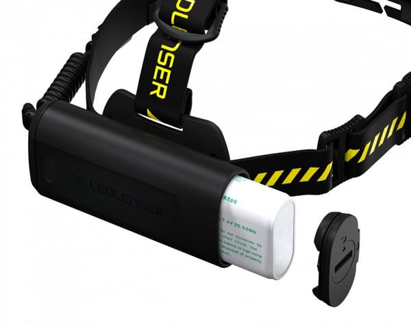 Ledlenser H15R Work Sort Pandebånds LED-lommelygte