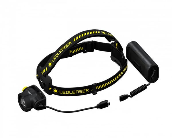 Ledlenser H15R Work Sort Pandebånds LED-lommelygte