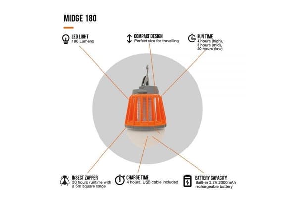 VANGO MIDGE 180 BATTERILAMPE