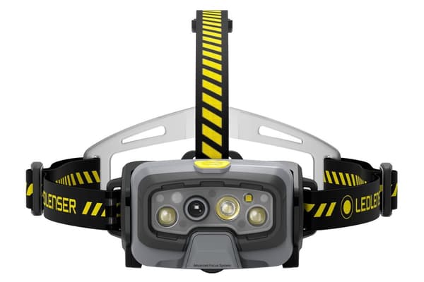 Ledlenser HF8R Work Sort Pandebånds LED-lommelygte