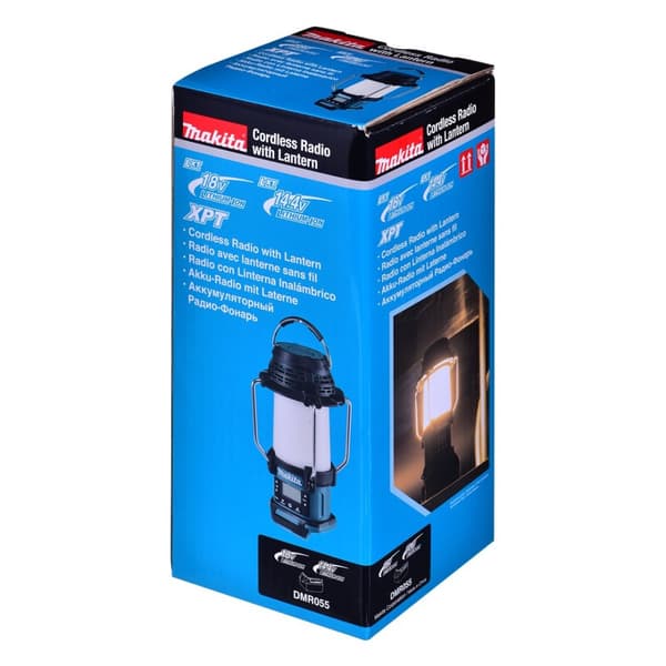 Touringlampe med radio DMR055 MAKITA