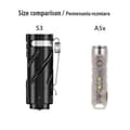 Miniatyrbillede 8 af 11: RovyVon S3 Sort Lommelygte Sort 1800 Lumen