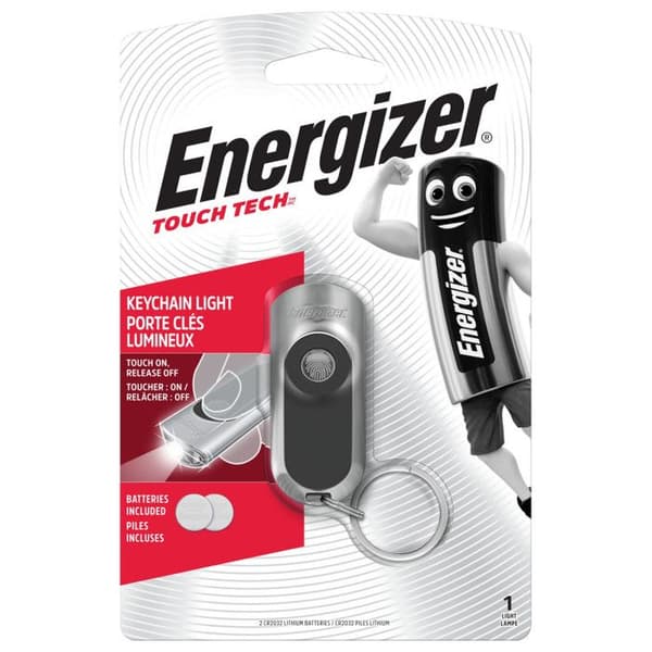 Nyckelringslampa - Energizer - E301371500 - LED - 20 lm - Taktile
