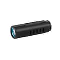 Miniatyrbillede 1 af 2: Lommelygte, 4000 Lumen lysstyrke, genopladeligt 18350 batteri,LITHIUM ION, Sort, Lille