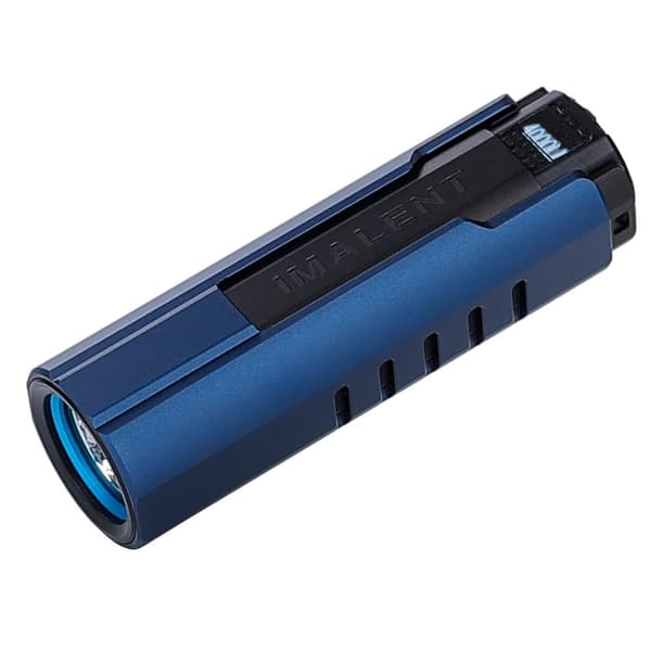 IMALENT LD70 Mini Genopladelig Lommelygte, 4000 Lumen, USB Magnetisk Opladning,Mørk Nat Blå, LITHIUM ION, S