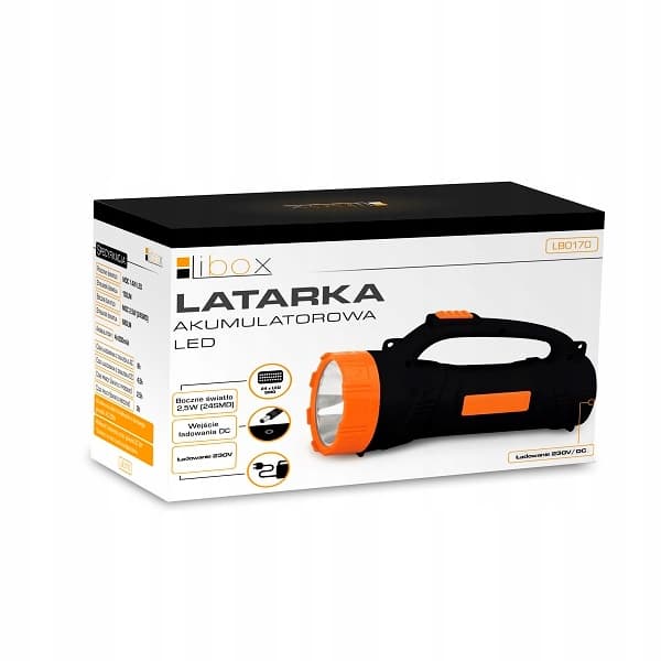 Ladattava LED-taskulamppu