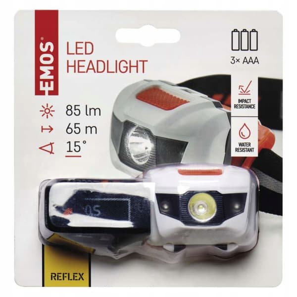 Otsalamppu 3xLED 3xAAA