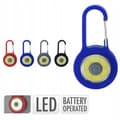 Miniatyrbillede 2 af 2: LED-lommelygte med nøglering