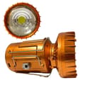 Miniatyrbild 5 av 6: LED Campinglampa m/batteri - Koppar eller silver - laddas via solceller