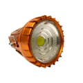 Miniatyrbild 1 av 6: LED Campinglampa m/batteri - Koppar eller silver - laddas via solceller