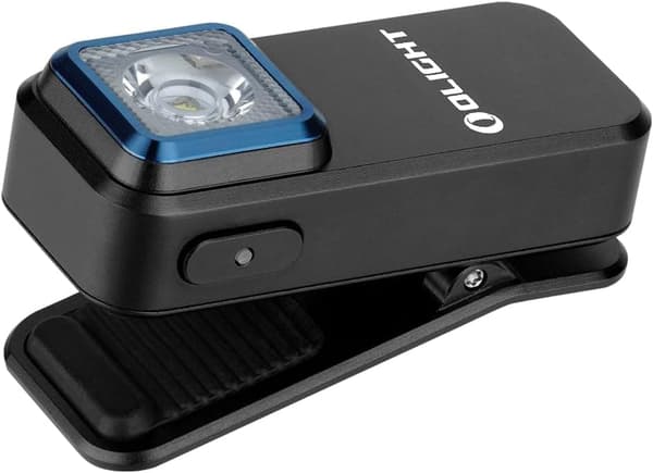 OBOSOE taskulamppu clamp lamppu 530 lumenilla, ladattava USB-C:n kautta, työvalo 3-in-1