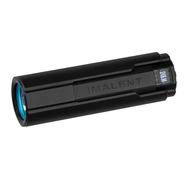 EDC-taskulamppu, 4000 lumenia, vedenkestävä, 200-500 m valaistusmatka,LITIUM ION, Musta