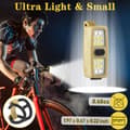 Miniatyrbillede 4 af 7: OBOSOE Mini EDC lommelygte – genopladelig clips med lys til løb, cykling og hundeluftning