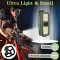 Miniatyrbillede 2 af 8: OBOSOE Mini EDC lommelygte – genopladelig clips med lys til løb, cykling og hundeluftning