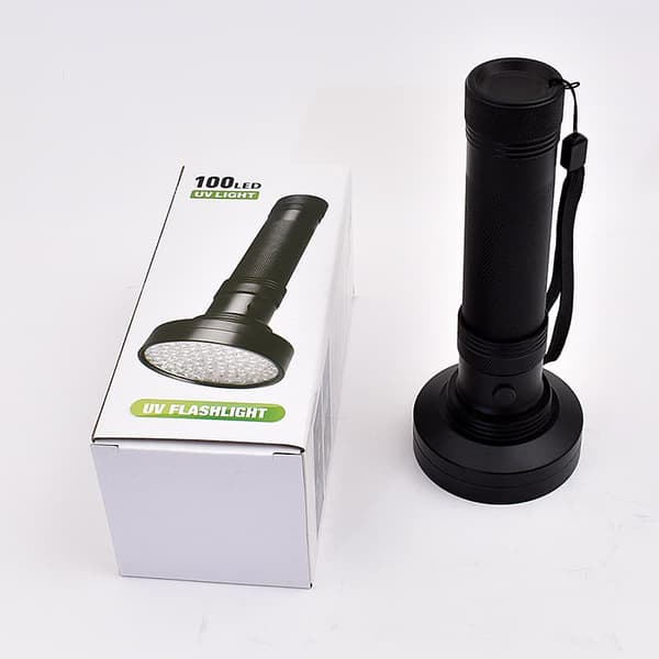 OBOSOE UV-taskulamppu 100 LEDillä - suuri
