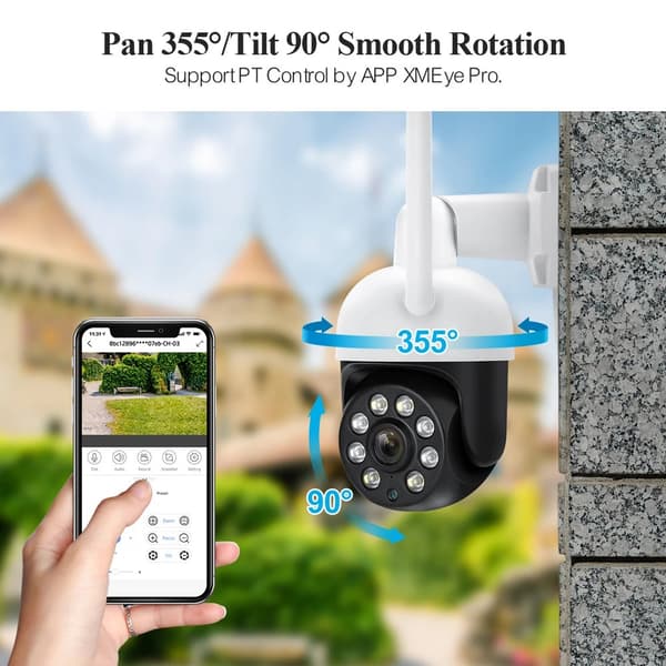 WiFi IP Kamera System, 8CH, 4MP