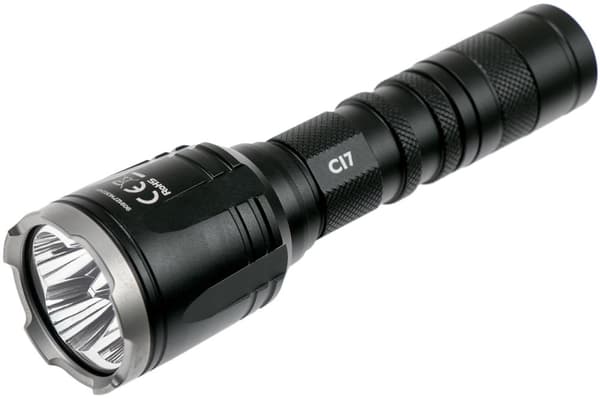 FLASHLIGHT CHAMELEON SERIES/2500 LUMENS CI7 NITECORE musta