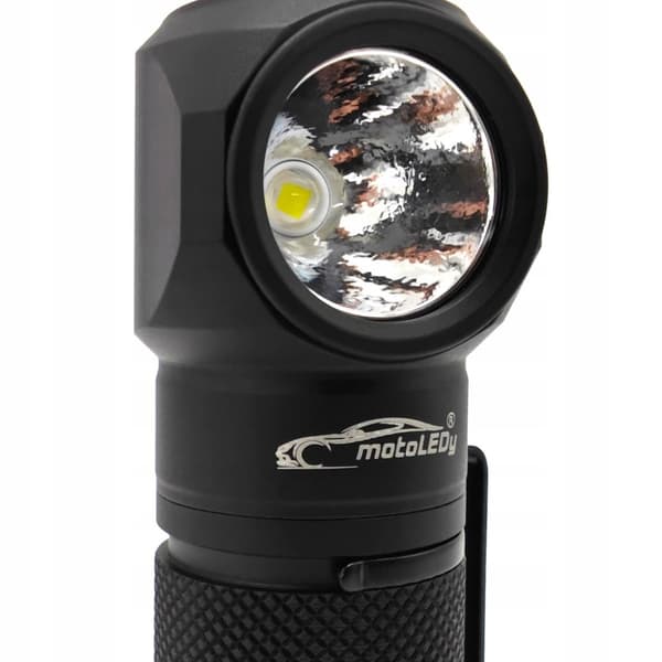 Taktisk multifunktionel LED-pandelampe 2-i-1 motoLEDy
