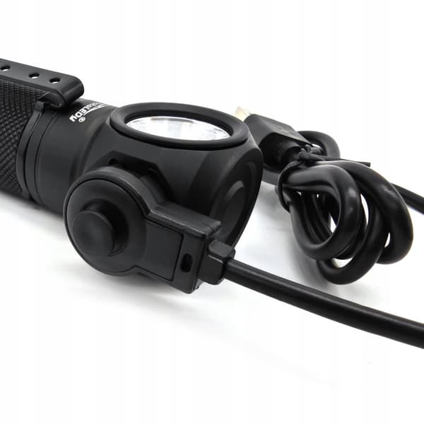 Taktisk multifunktionel LED-pandelampe 2-i-1 motoLEDy