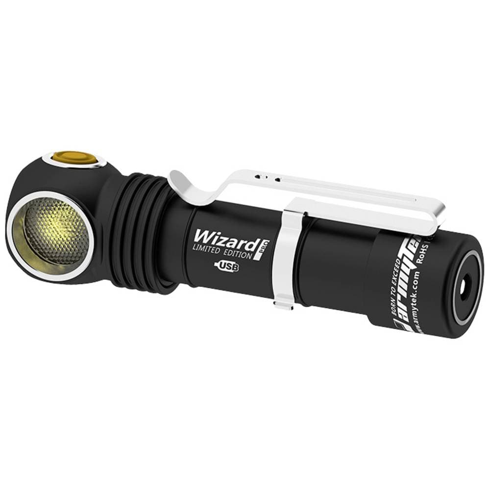 ArmyTek Wizard Pro Nichia Warm LED Handlampa med magnetfäste Uppladdningsbara batteri 1770 lm 200 h 65 g