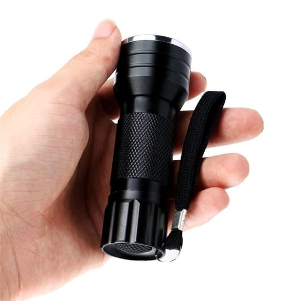 2-Pak - UV-lampe / Blacklight Lommelygte – Sedeldetektor