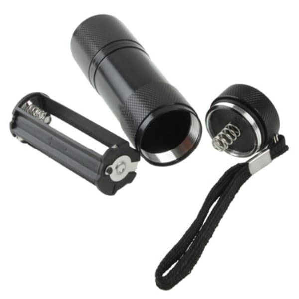 2-Pak - Lommelygte / LED-lampe - Bærbar - 9 LED